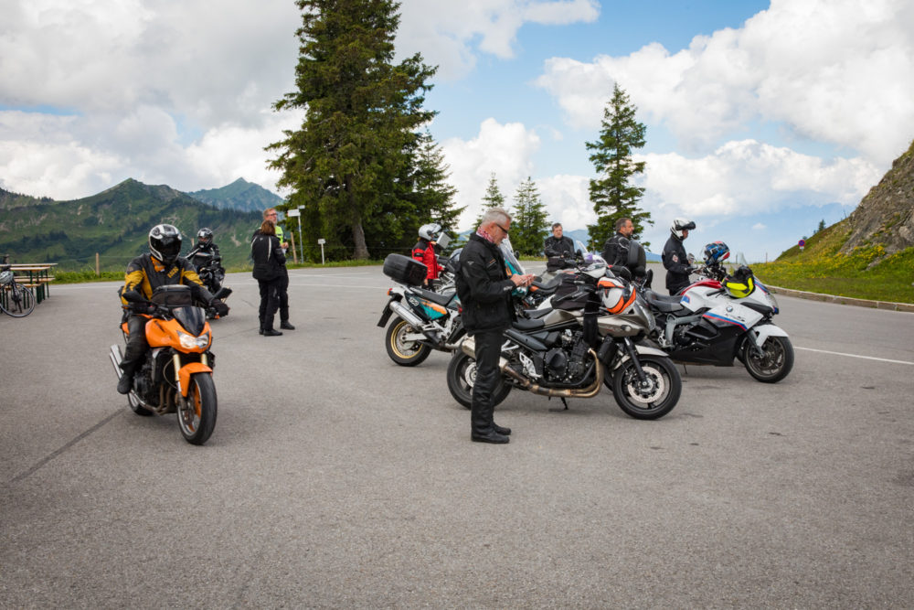 Motorradtour mit einer Indian Scout in Vorarlberg