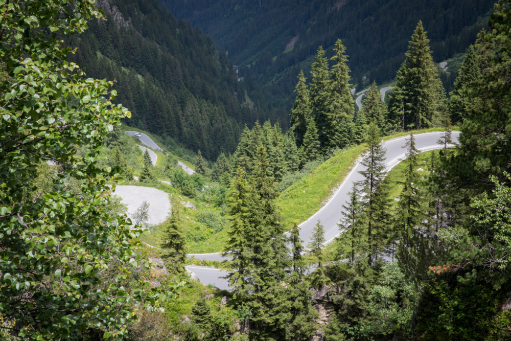 Motorradtour mit einer Indian Scout in Vorarlberg