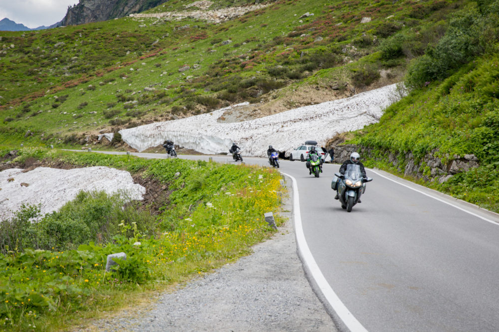 Motorradtour mit einer Indian Scout in Vorarlberg